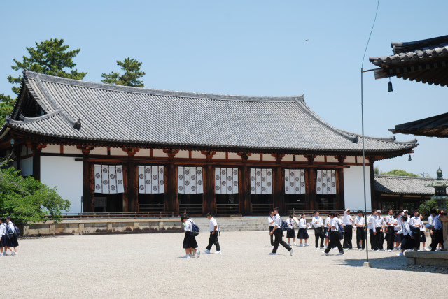 法隆寺参拝 07