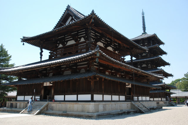 法隆寺参拝 12