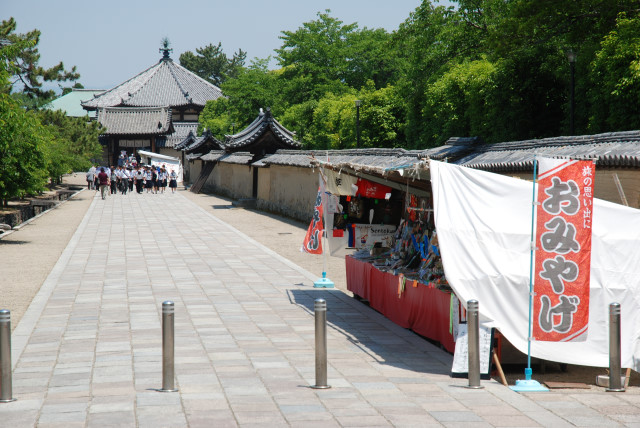 法隆寺参拝 14